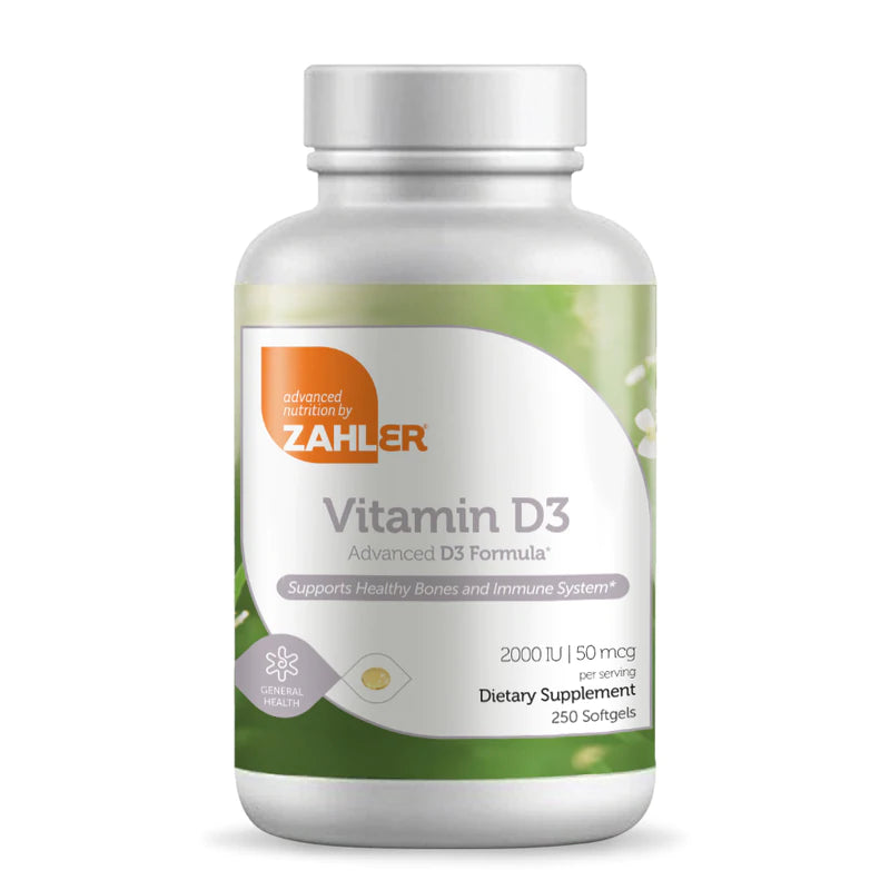 Vitamin D3 Softgels 2000 IU 250 Softgels