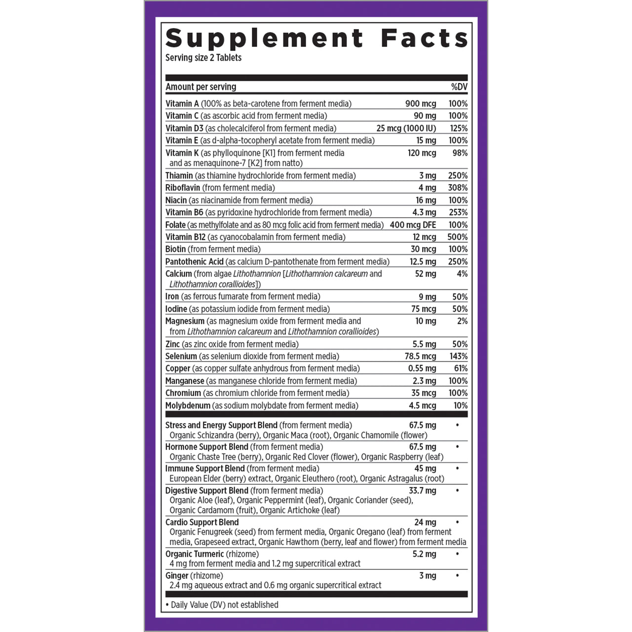 Women's Advanced Multivitamin