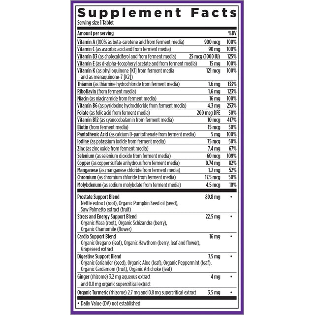 Every Man 40+ One Daily Vegetarian Tablets
