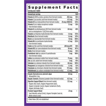 Every Man 55+ One Daily Vegetarian Tablets