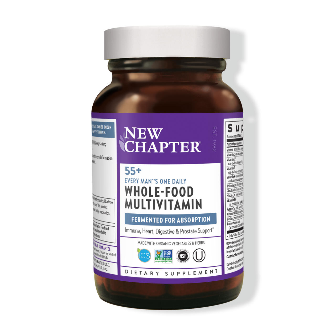 Every Man 55+ One Daily Vegetarian Tablets