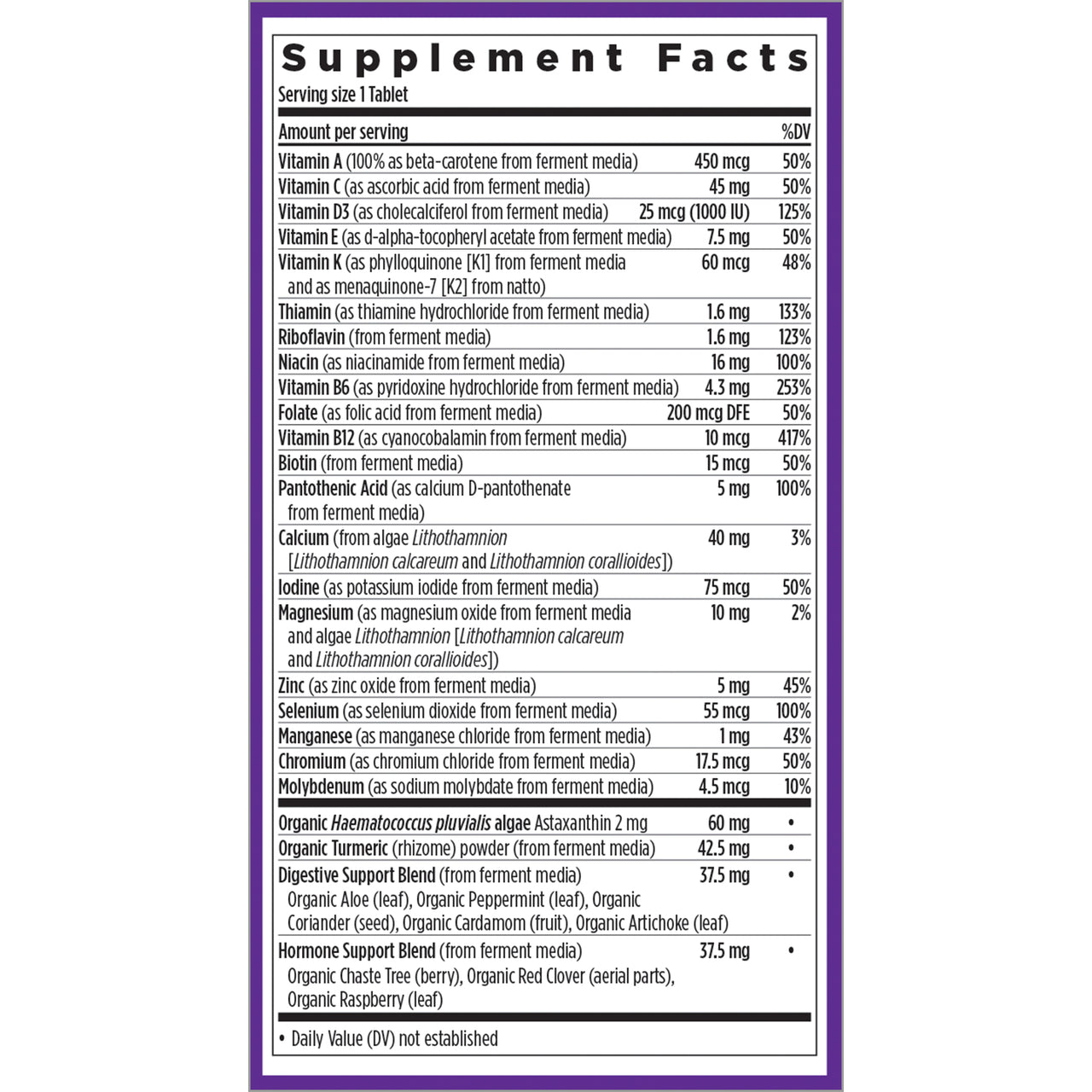 Every Woman 55+ One Daily Tablets