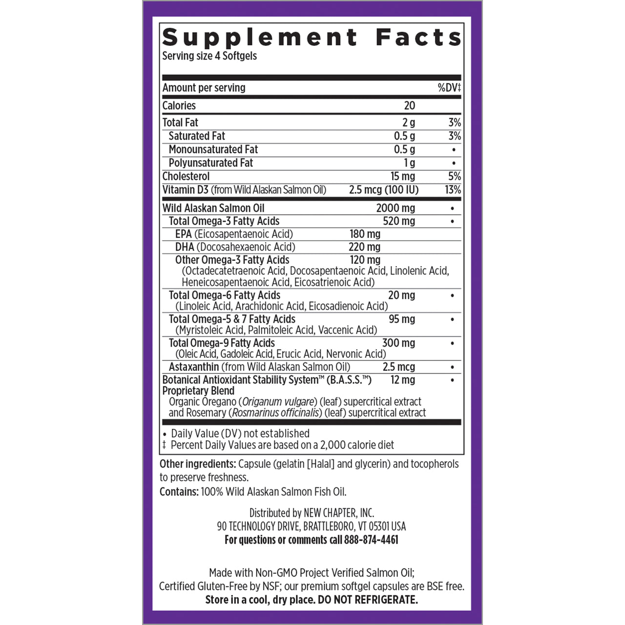 Wholemega Fish Oil Tiny Caps