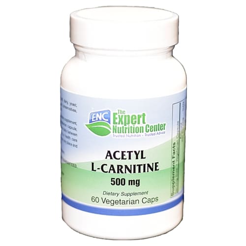Acetyl-L-Carnitine 500 mg 60 Capsules
