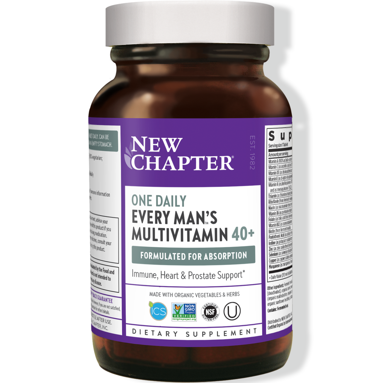 Every Man 40+ One Daily Vegetarian Tablets
