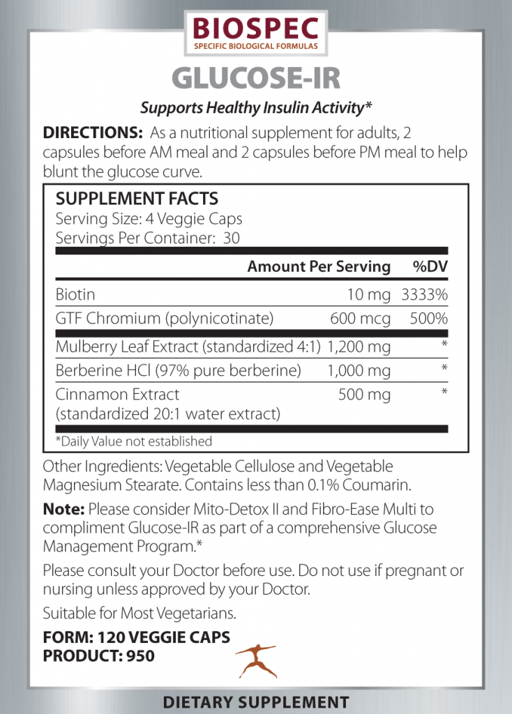 Glucose IR 120 Capsules