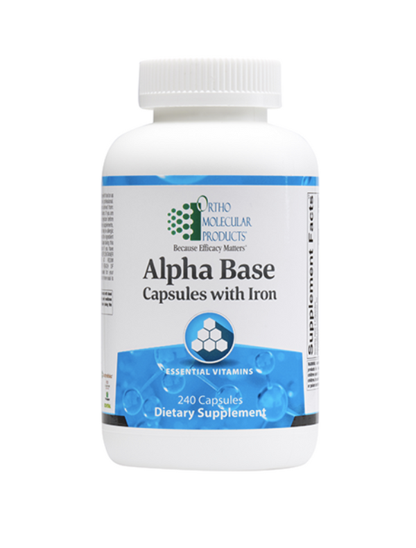 Alpha Base Capsules with Iron
