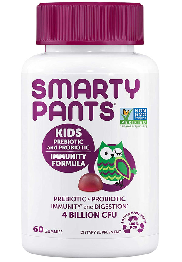 Kids Probiotic, Prebiotic Grape 60 Gummies
