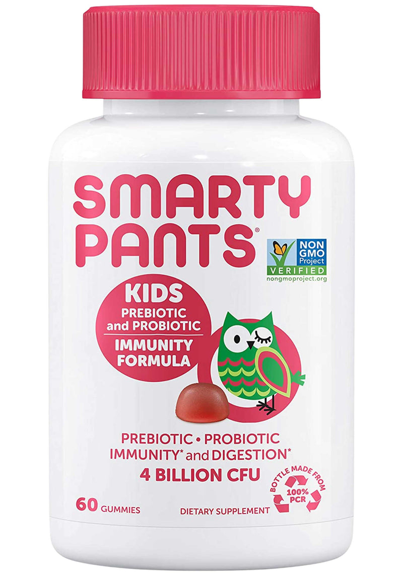 Kids Probiotic, Prebiotic Strawberry 60 Gummies