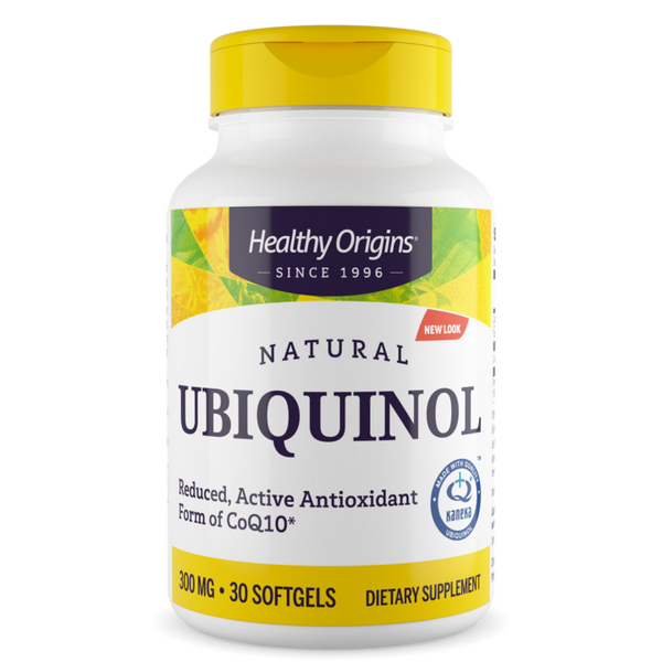 Ubiquinol 300mg (Active Form of CoQ10) 30 Softgels