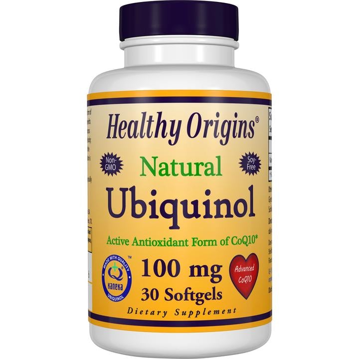 Ubiquinol 100mg 30 Softgels