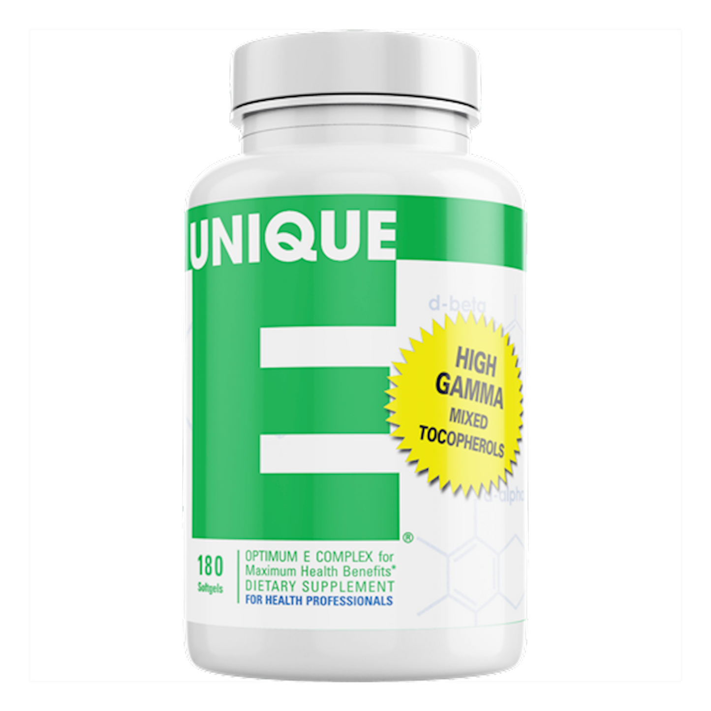 Unique E Mixed Tocopherols 180 Softgels