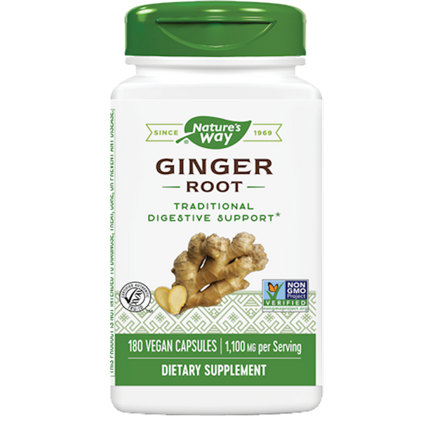 Ginger Root 180 Capsules