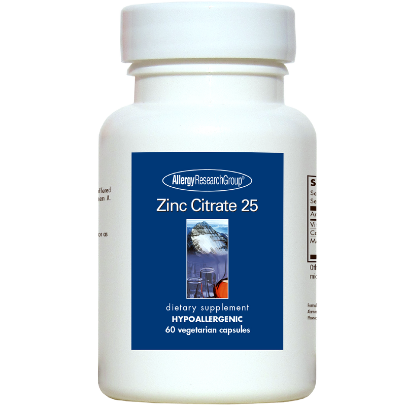 Zinc Citrate 25 mg