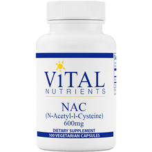 NAC (N-Acetyl-l-Cysteine) 600mg 100 Vegetarian Capsules