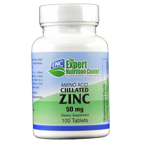 Zinc 50 mg (Amino Acid Chelated) 100 Ta