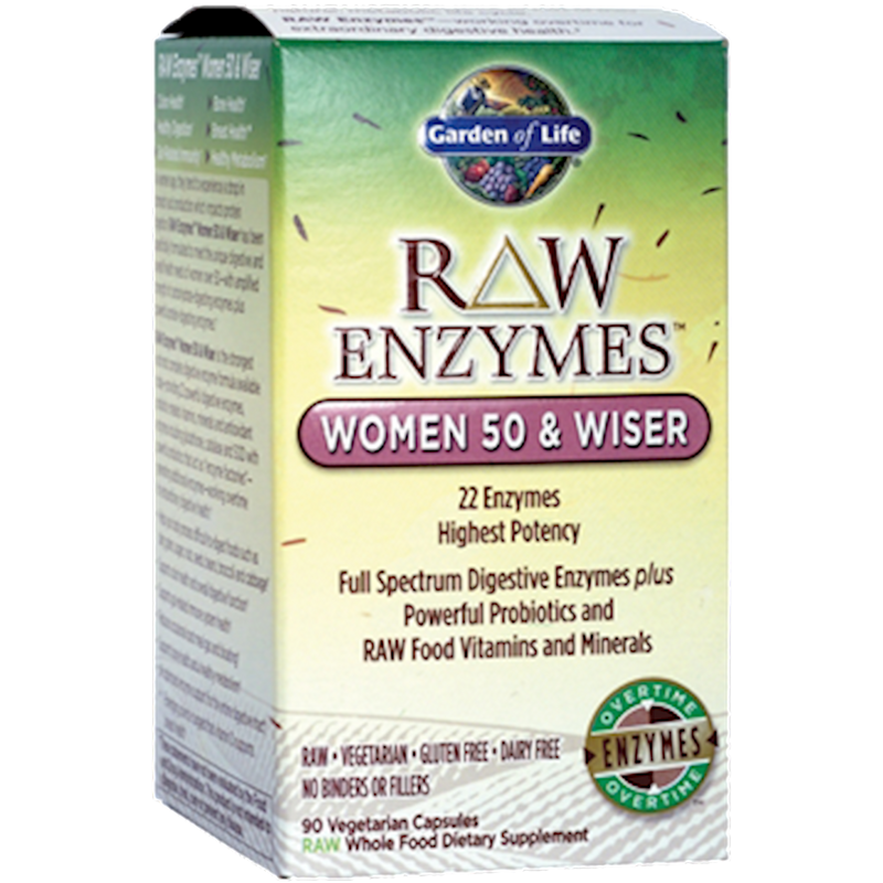 RAW Enzymes Women 50 & Wiser