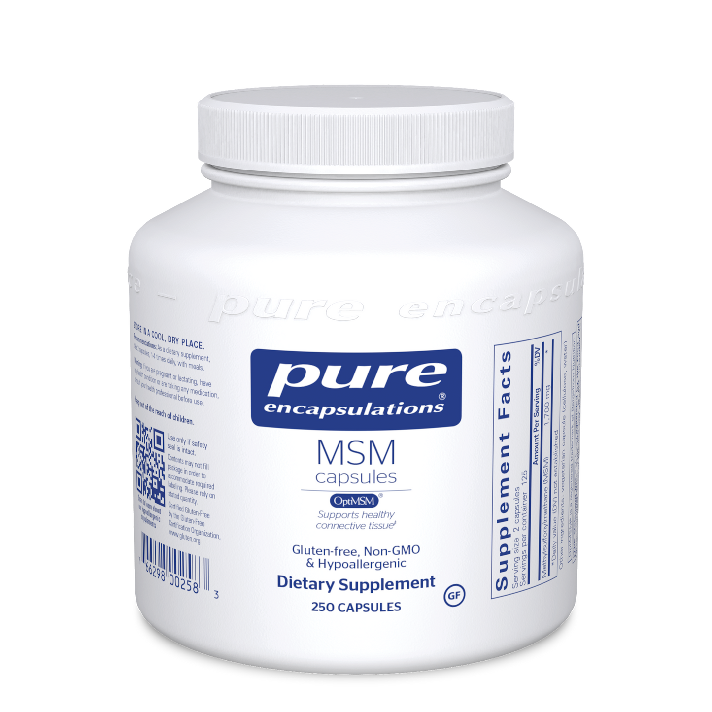 MSM 250 Vegetarian Capsules