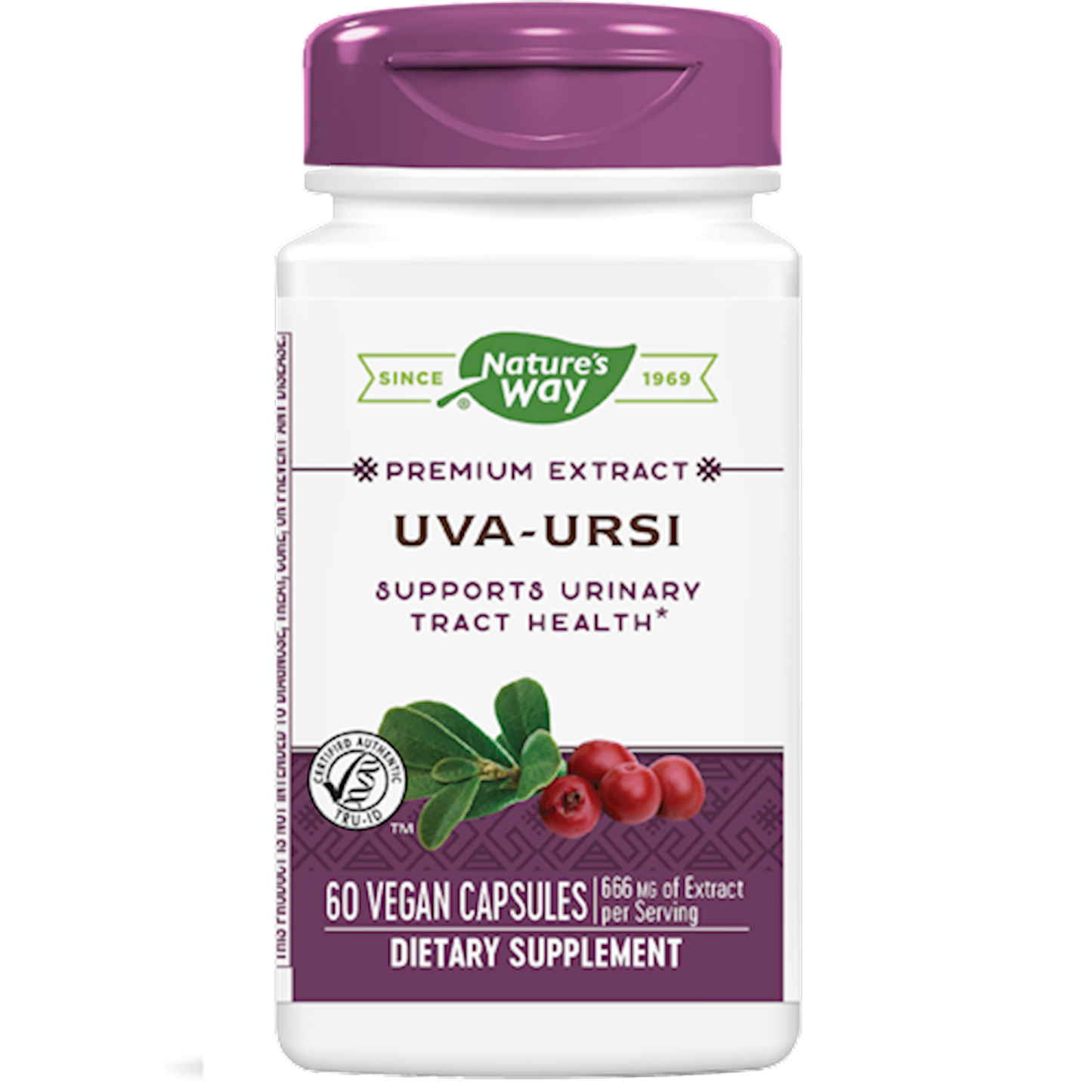 Uva Ursi Extract 60 Vegan Capsules