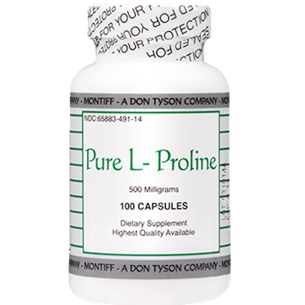 Pure L-Proline 500 mg