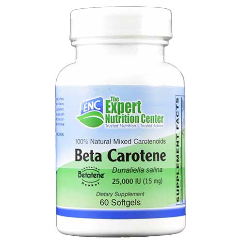 Beta Carotene (Natural) 25000 iu 60 Caps