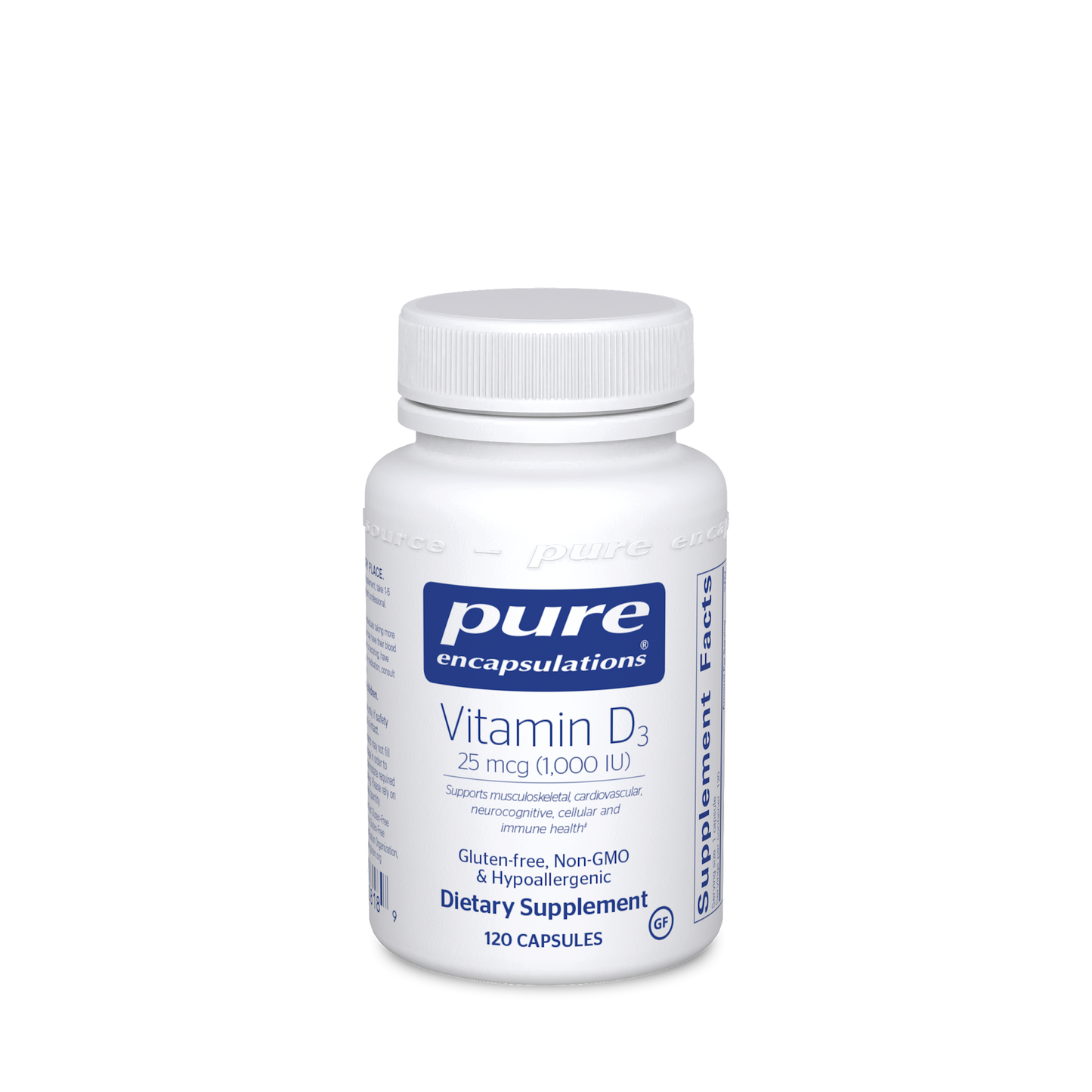 Vitamin D3 1000 iu Caps 120