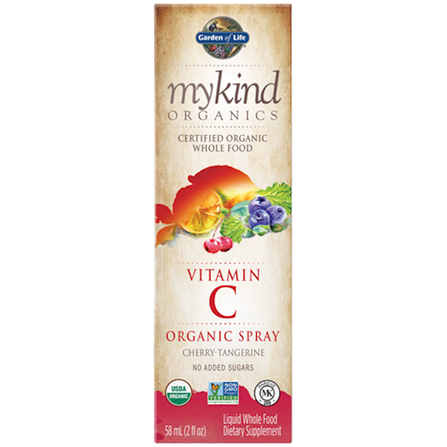 mykind Organics Vit C Cherry-Tang