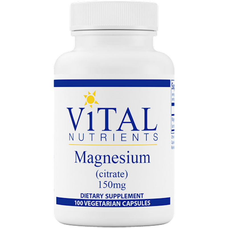 Magnesium Citrate 150mg 100 Capsulesules