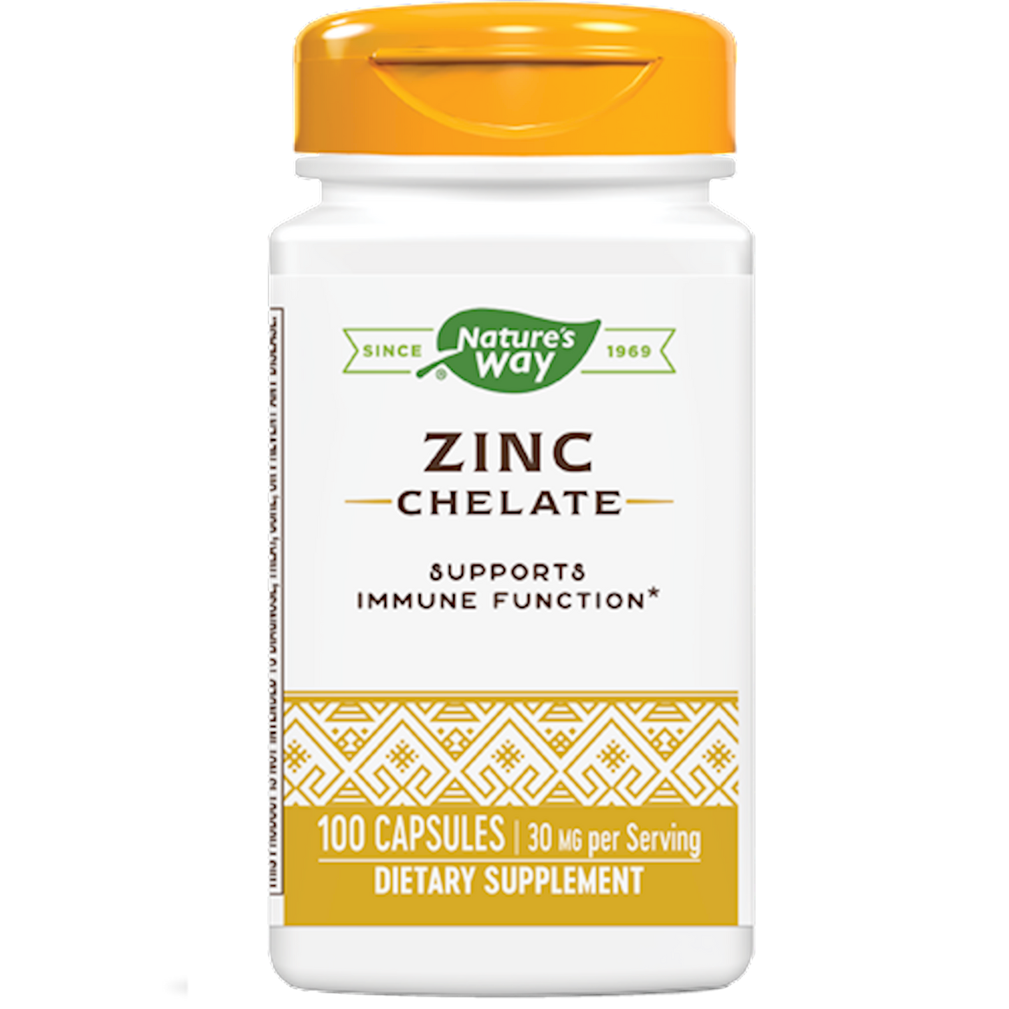 Zinc 30 mg 100 Capsules