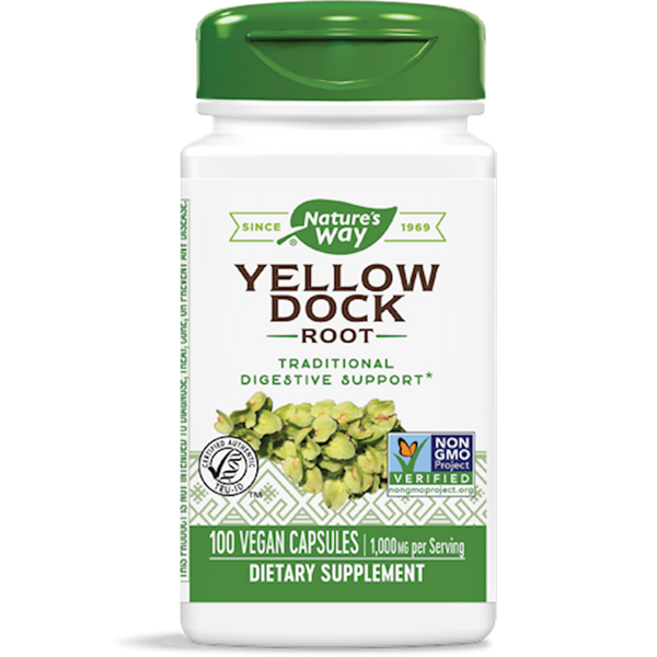 Yellowdock Root 500 mg