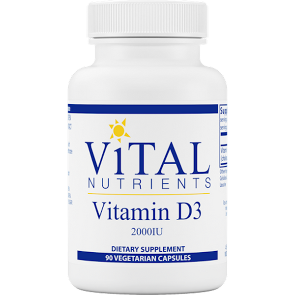Vitamin D-3 2000 IU 90 Vegetarian Capsules