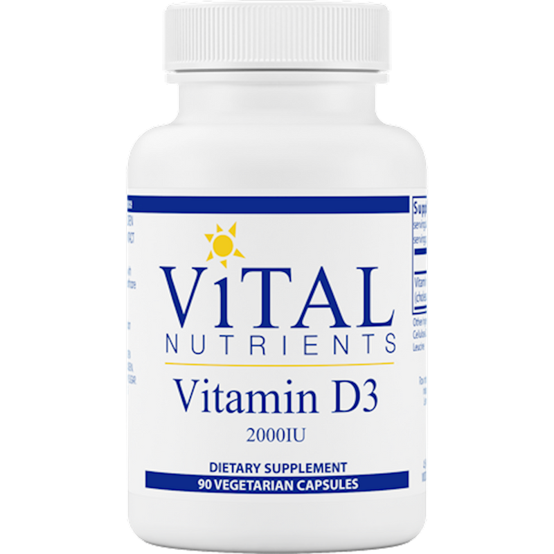 Vitamin D-3 2000 IU 90 Vegetarian Capsules