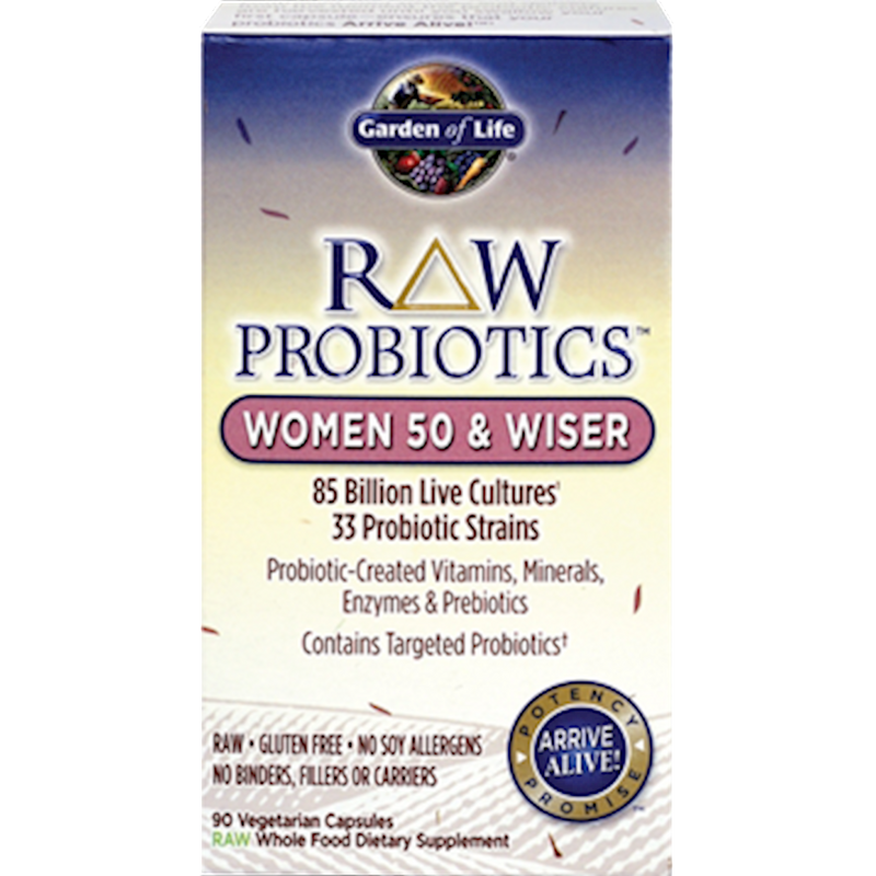 RAW Probiotics Wom 50 & Wiser