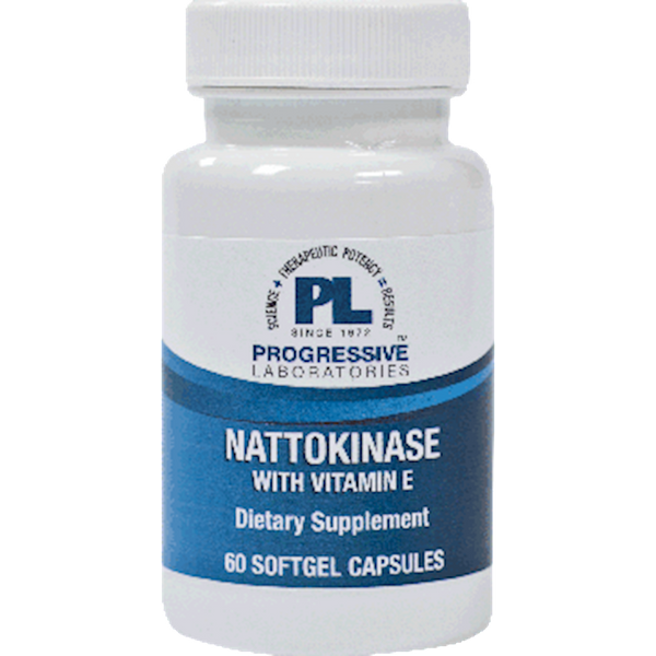 Nattokinase with Vitamin E 60 Softgel Capsules