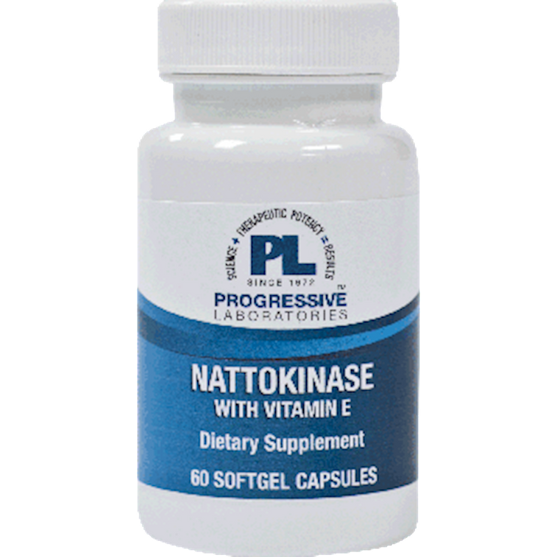 Nattokinase with Vitamin E 60 Softgel Capsules