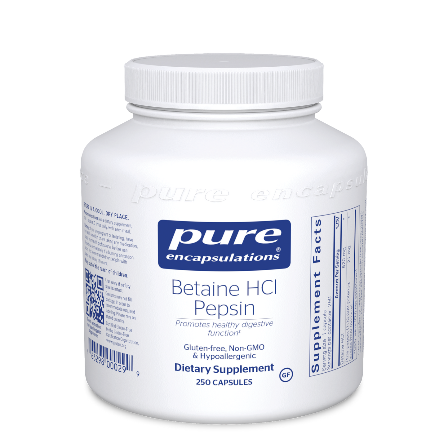 Betaine HCL Pepsin