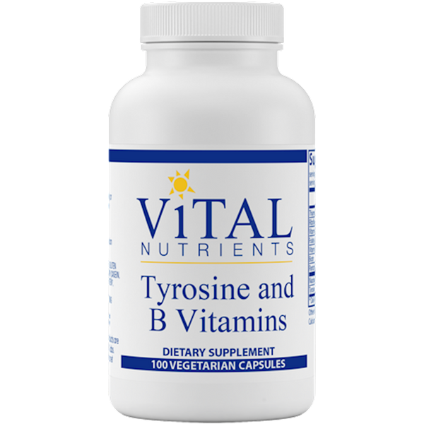Tyrosine and B Vitamins 100 Capsules