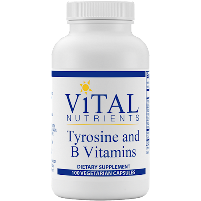 Tyrosine and B Vitamins 100 Capsules