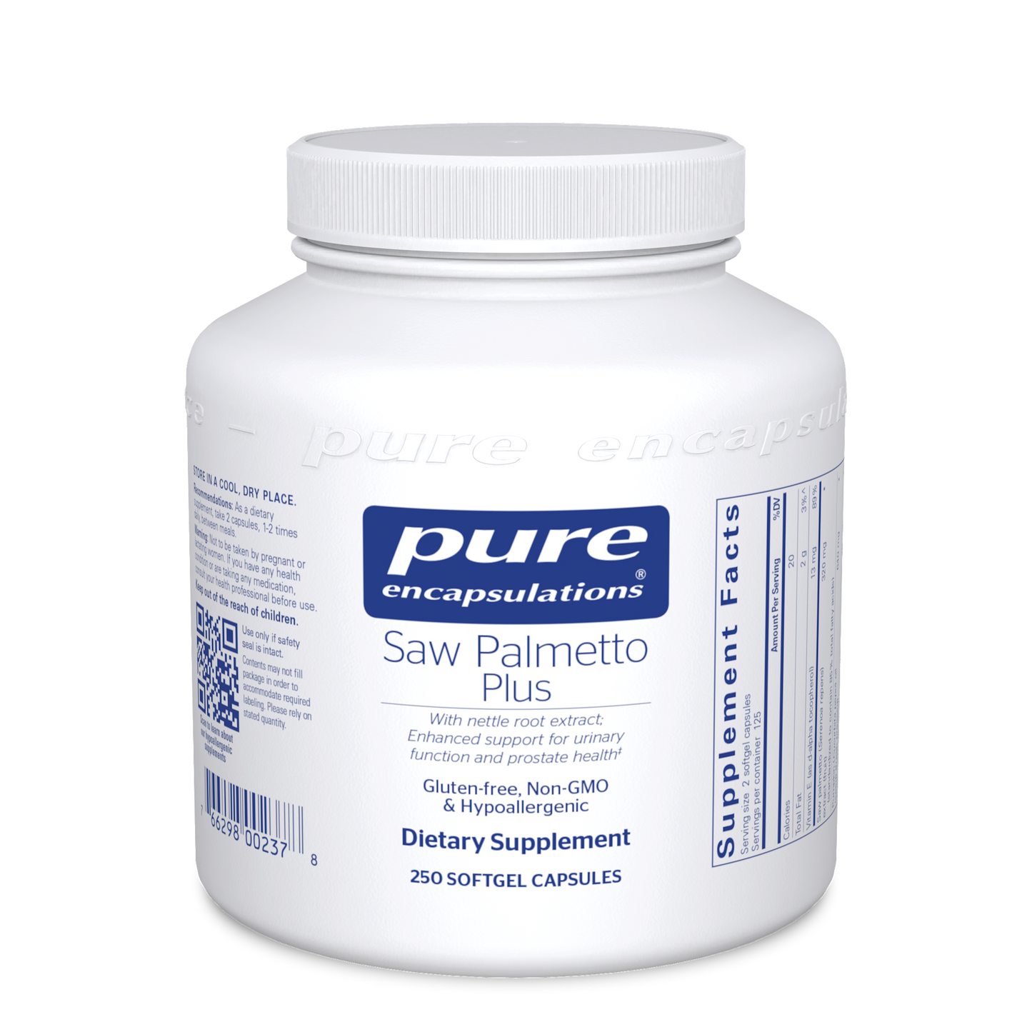 Saw Palmetto Plus 250 Gels