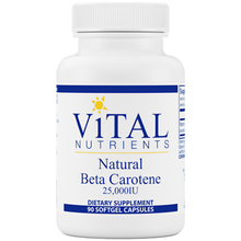Natural Beta Carotene 25000 IU 90 softgels
