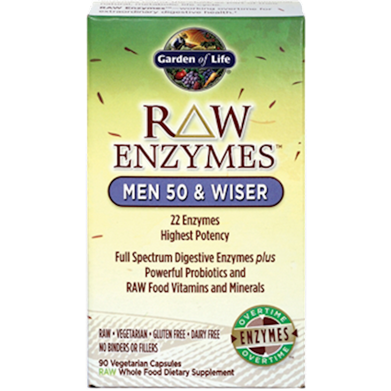 RAW Enzymes Men 50 & Wiser