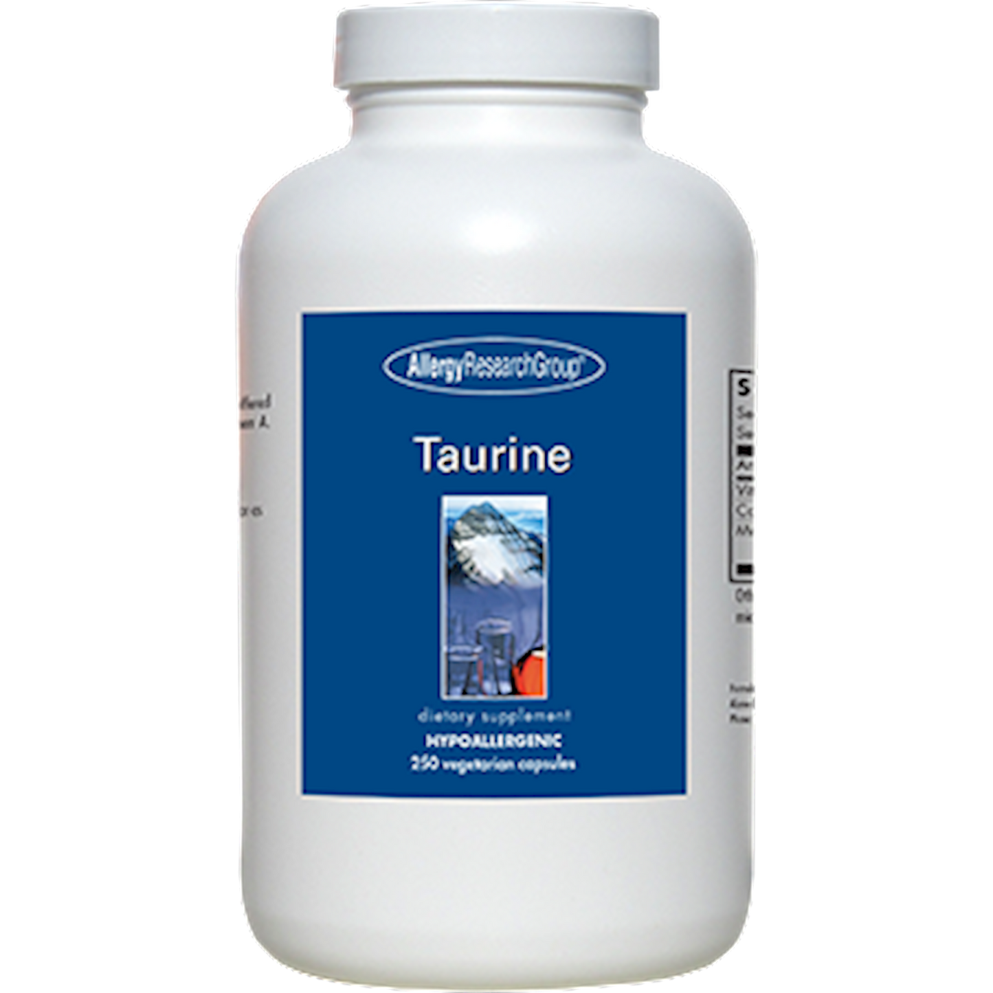 Taurine 1000 mg 250 Vegetarian Capsules