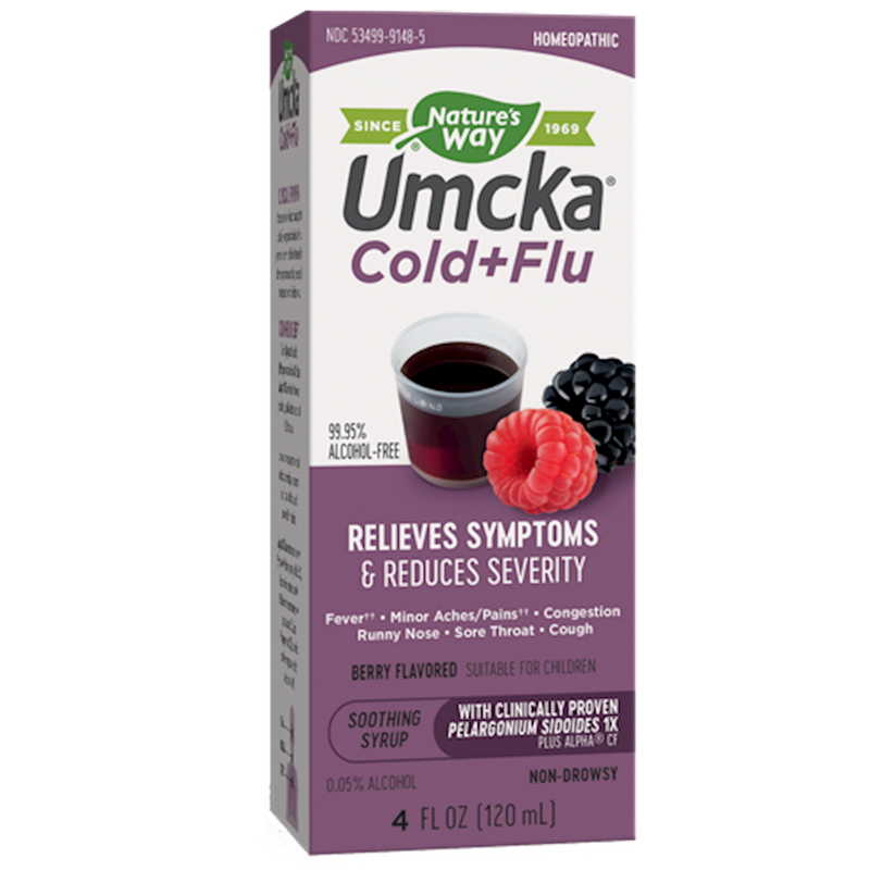 Umcka Cold+Flu Syrup Berry