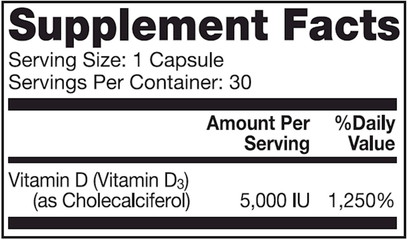 Liposomal Vitamin D 5000 IU