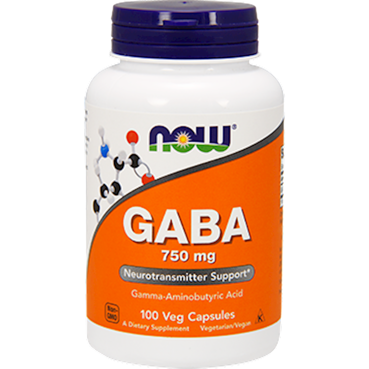 GABA 750 mg 100 Veg Capsules