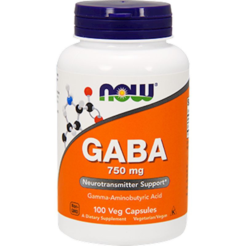 GABA 750 mg 100 Veg Capsules