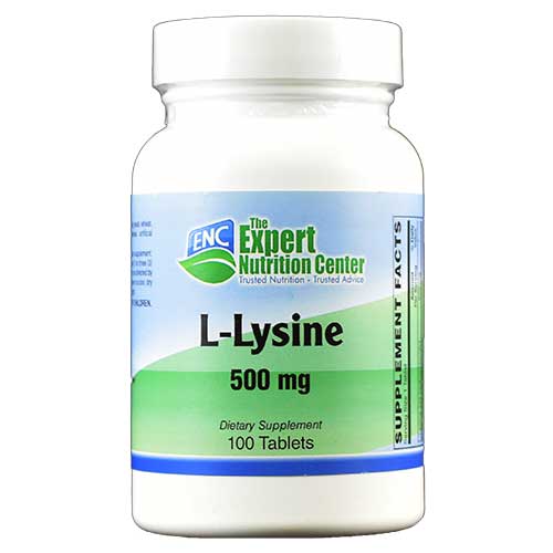 L-Lysine 500 mg 100 Tabs