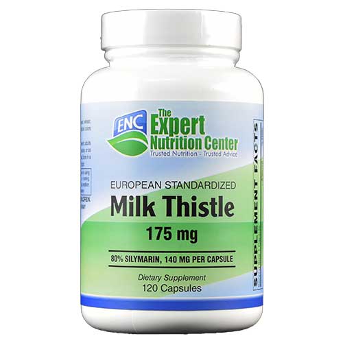 Milk Thistle 175 mg (80 Percent Silymarin) 120 Caps