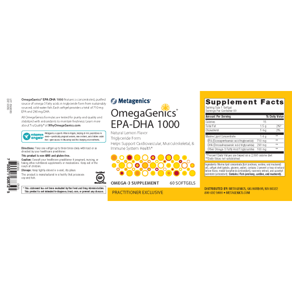 Omegagenics EPA-DHA 1000