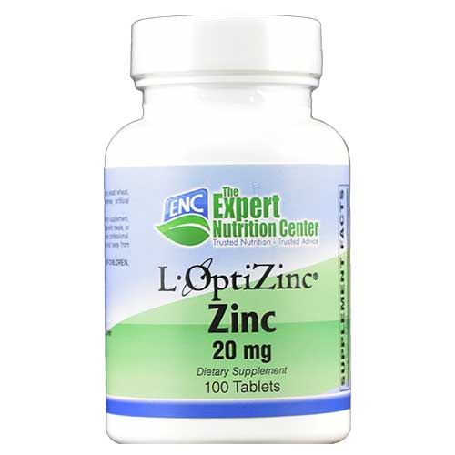 Zinc (OptiZinc) 20 mg 100 Tabs